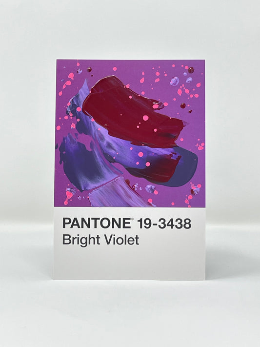 Pantone 19-3438 Bright Violet