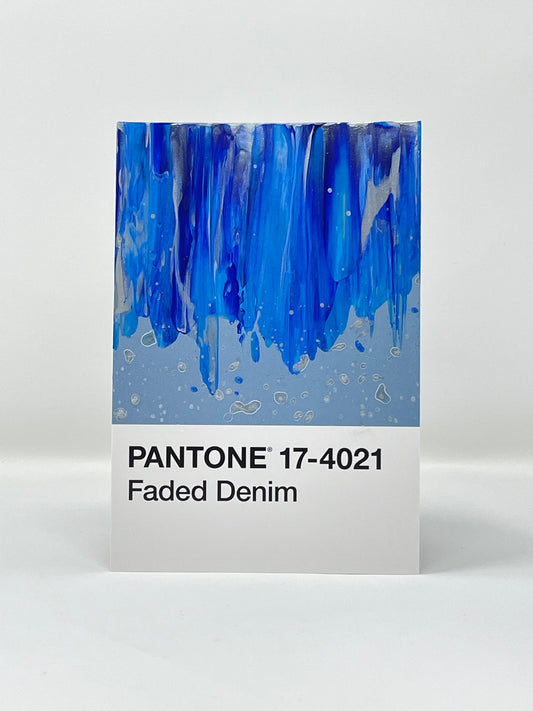 Pantone 17-4021 Faded Denim